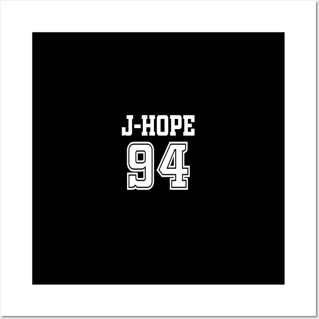 J-HOPE Wall Art by Enami